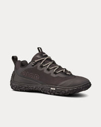 Diorizon Hiking Black Technical Mesh and Rubber Low Top Sneakers