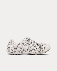 Dior Warp White Cosmo Rubber with Warped Cannage Motif Sandals