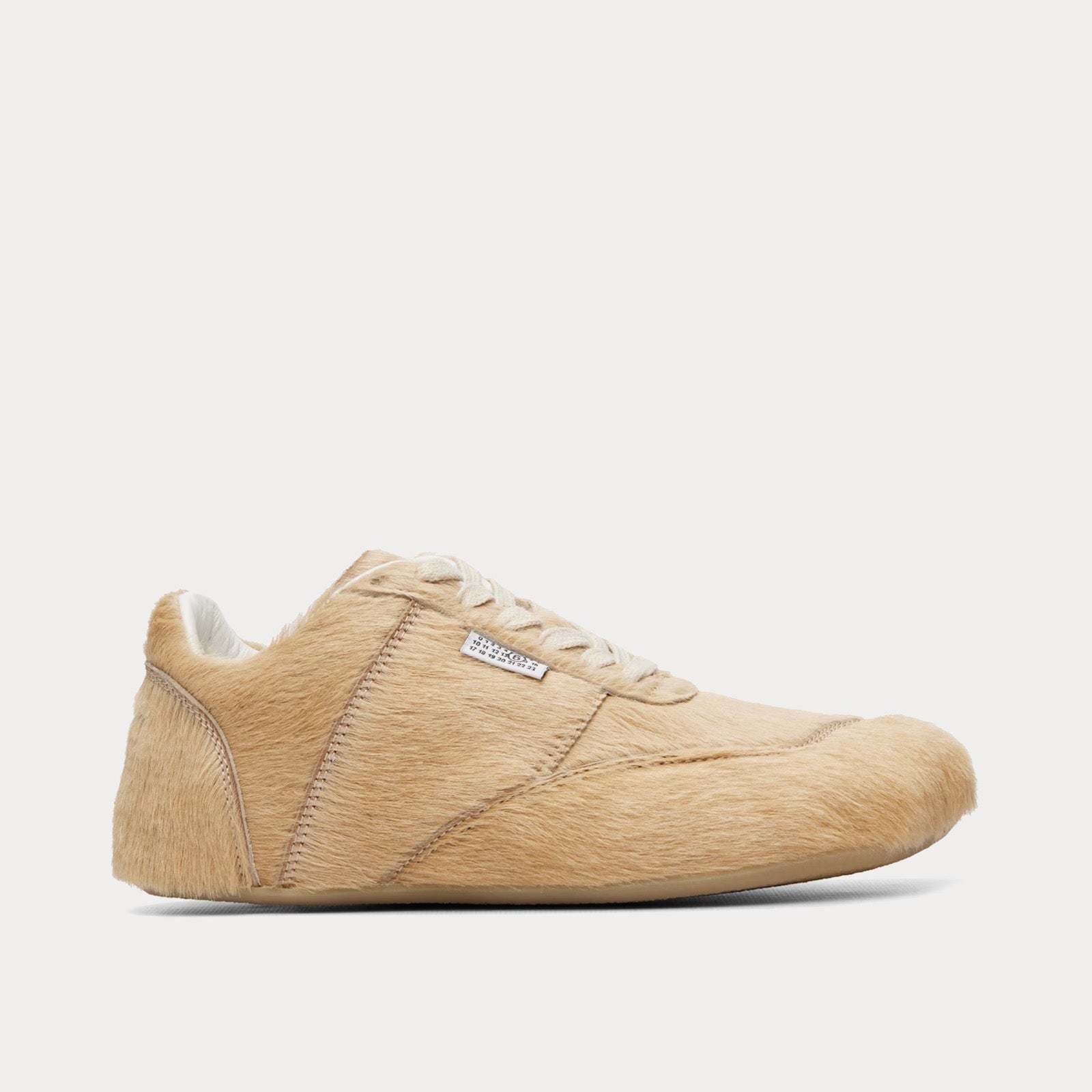 Anatomic Calf-Hair Marzipan Low Top Sneakers