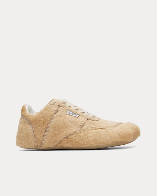 Anatomic Calf-Hair Marzipan Low Top Sneakers