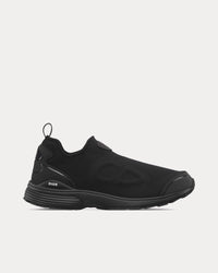 B30 Countdown Techical Mesh & Fabric Black Slip On Sneakers