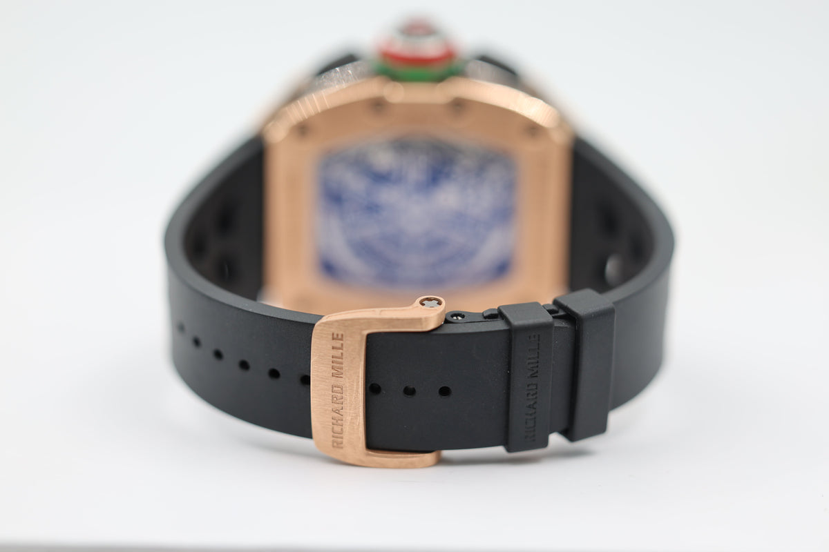 RM65-01 crown and pushers