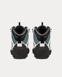 Diorizon Hiking Ankle Boot Green-Gray Technical Mesh and Black Rubber High Top Sneakers