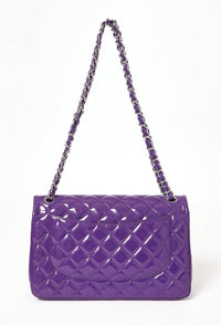 Chanel Patent Timeless Jumbo Flap Bag