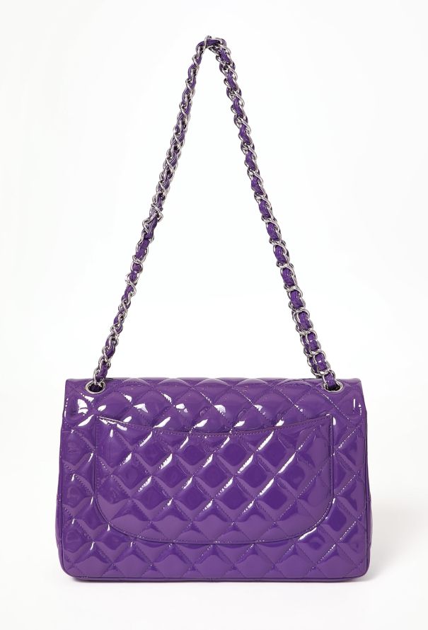 Chanel Patent Timeless Jumbo Flap Bag