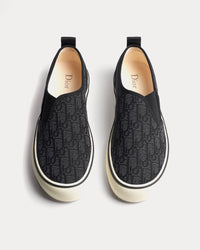 Saltwind Black Slip On Sneakers