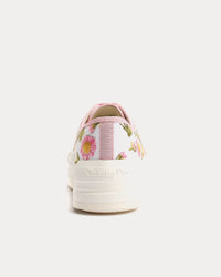 Walk'n'Dior Platform  Daisy Garden Motif White / Pink Low Top Sneakers