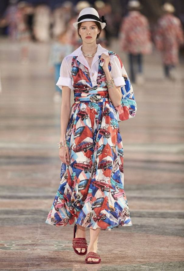 Chanel Resort 2017 'Coco Cuba' Maxi Shawl
