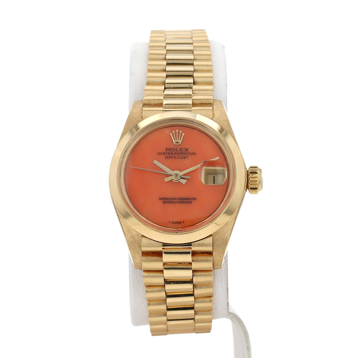 Datejust Lady watch in yellow gold, Ref: 6916 Circa 1981