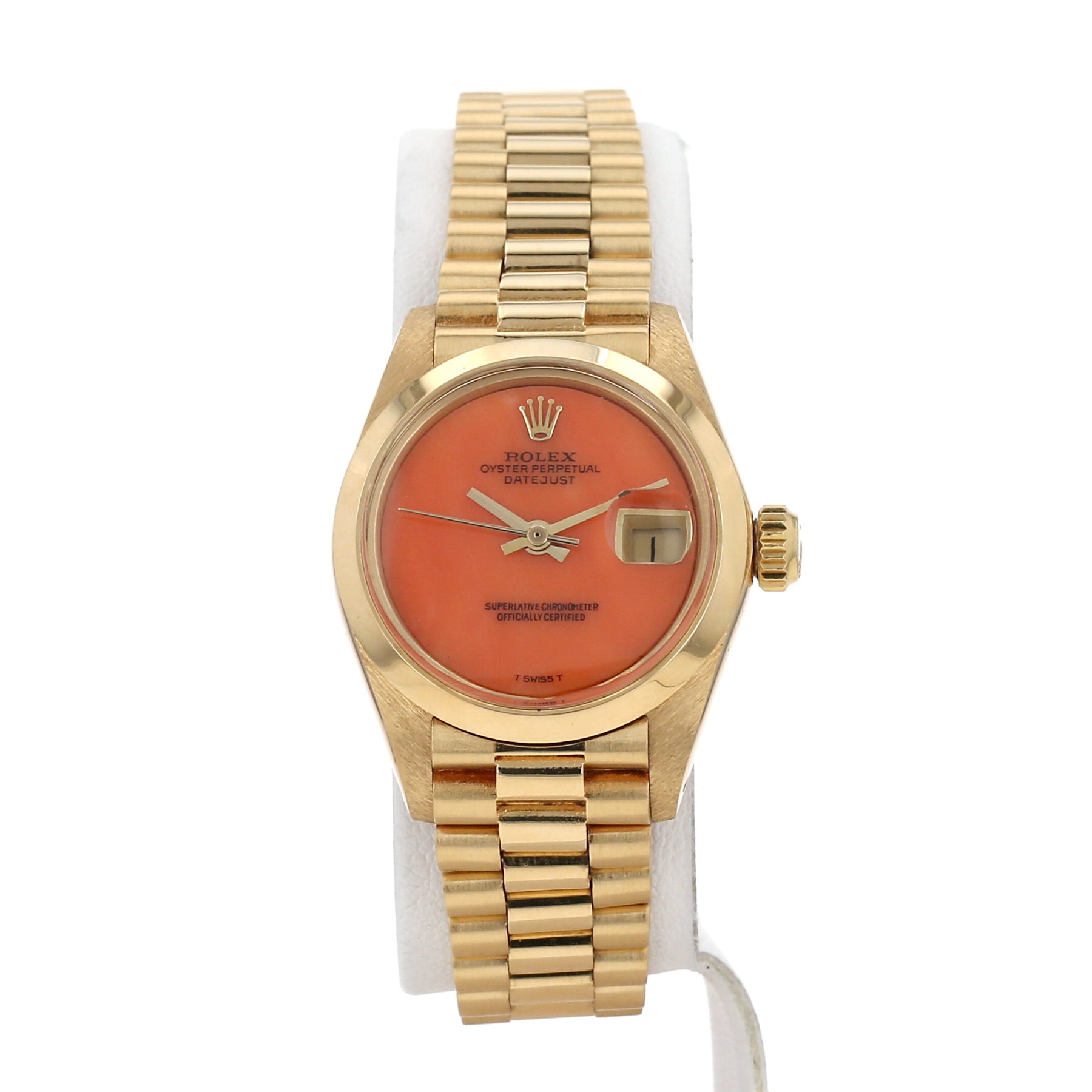 Datejust Lady watch in yellow gold, Ref: 6916 Circa 1981