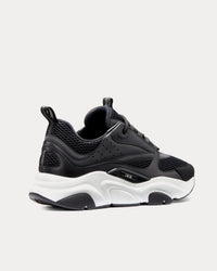 B22 Technical Mesh & Calfskin Black / White Low Top Sneakers
