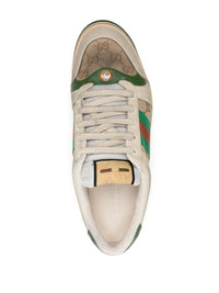 Vintage Inspired Screener Leather Trainer