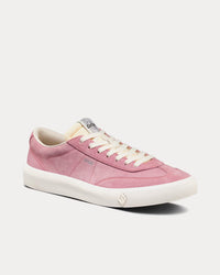 B101 Nubuck Calfskin Pink Low Top Sneakers