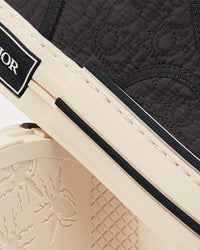 B23 Black Dior Oblique Kumo High Top Sneakers