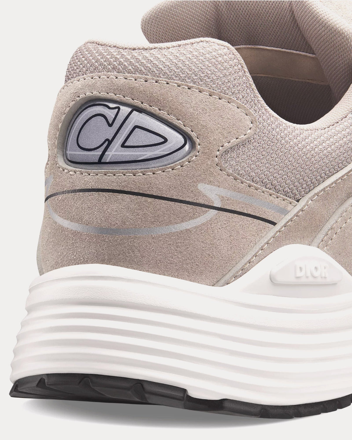 B30 Countdown Suede Gray Low Top Sneakers