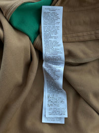 Tan Monogram Striped Track Jacket