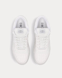 B27 Grained Calfskin & Dior Gravity Leather White Low Top Sneakers