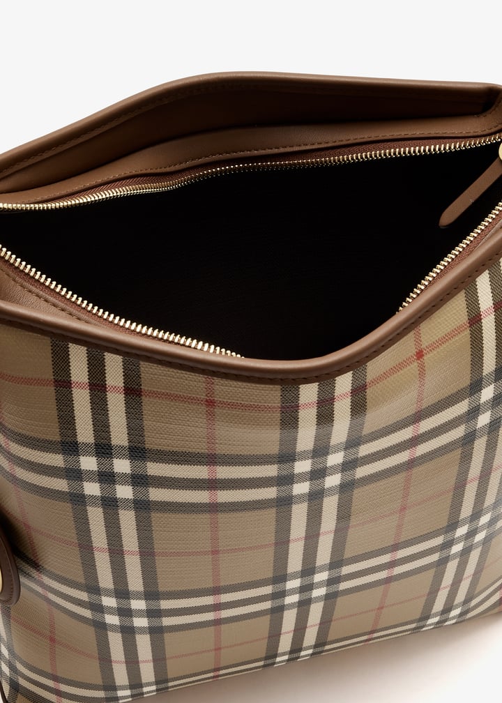 Small Classic Check Shoulder Bag