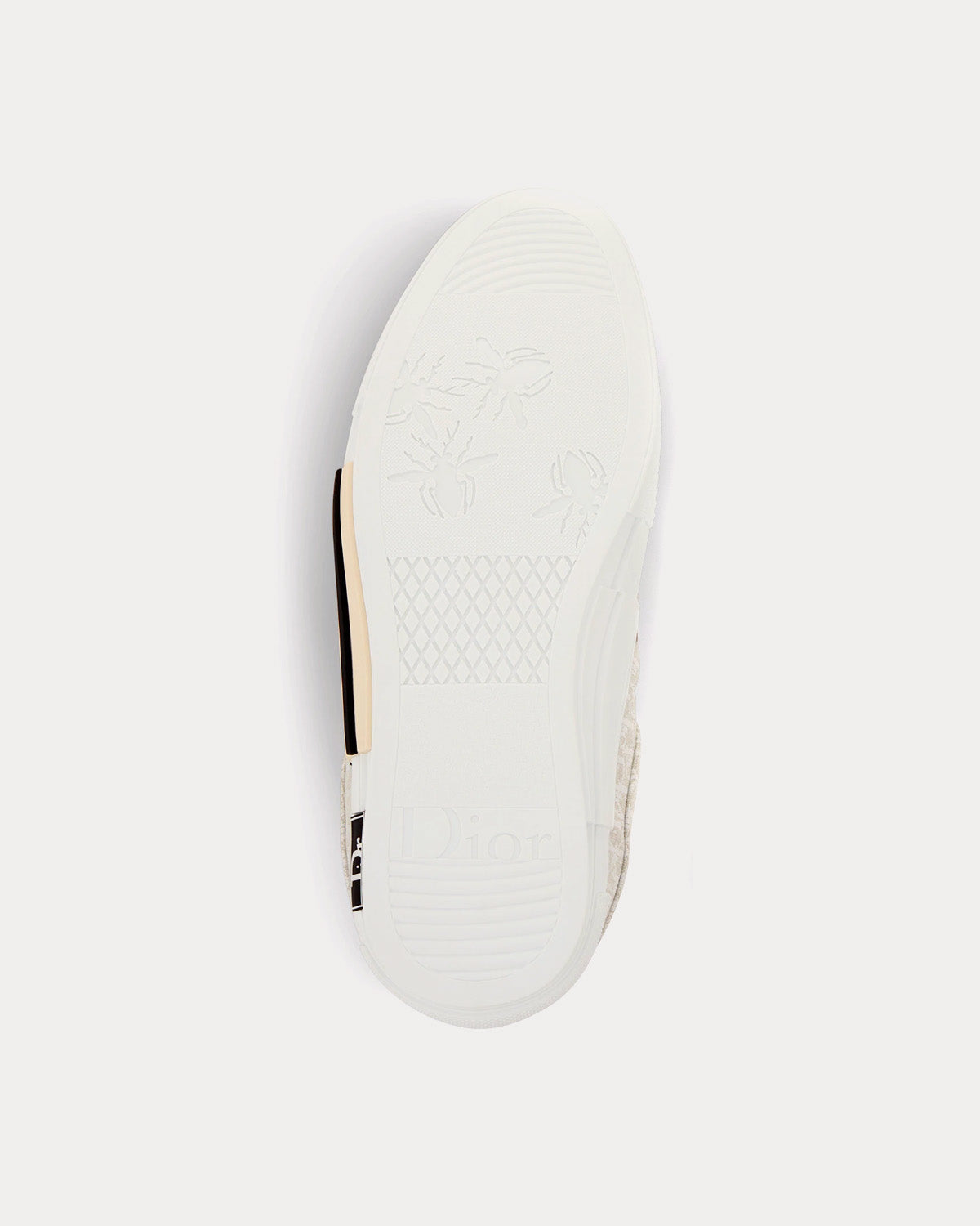 B23 Skater Cream Dior Oblique Jacquard Low Top Sneakers