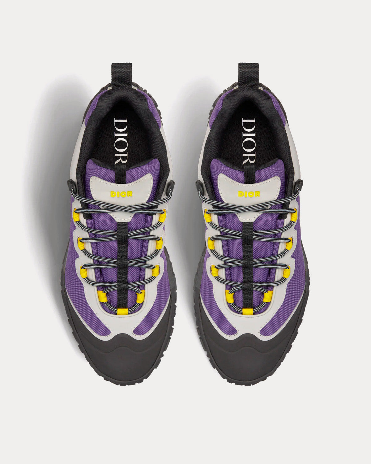 Diorizon Hiking Purple Technical Mesh with Black Rubber Low Top Sneakers
