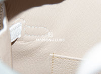 Neige Faubourg Birkin 20 White Matte Alligator Handbag