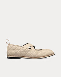 Tendu Ballet Flat Beige Kumo Cannage Calfskin Sandals