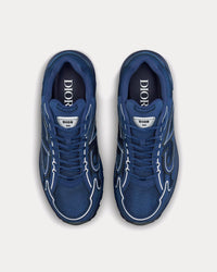 B30 Mesh & Technical Fabric Deep Blue Low Top Sneakers