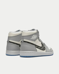 Air Jordan 1 Grey High Top Sneakers