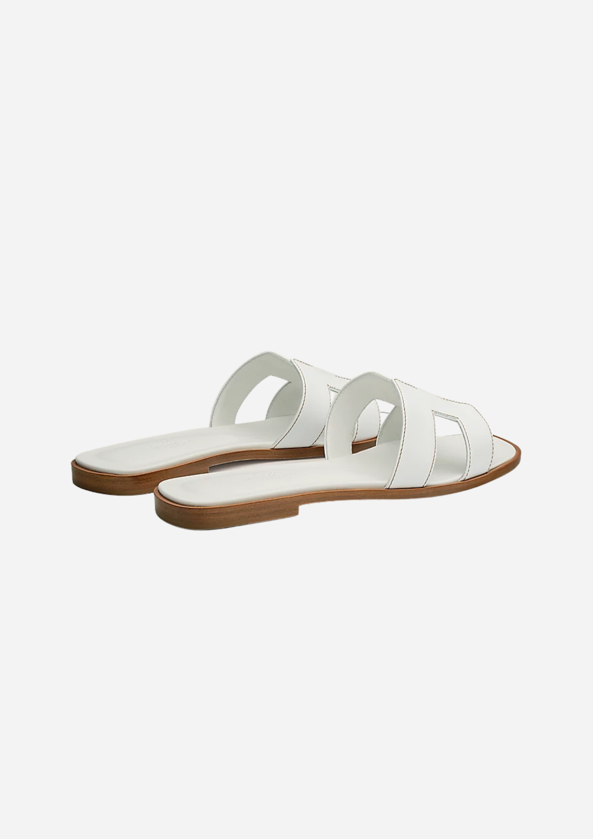 Hermès Oran Sandals White
