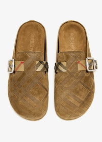 Classic Check Pattern Urchin Clogs