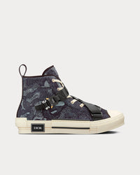 B23 Denim Camouflage Jacquard High Top Sneakers