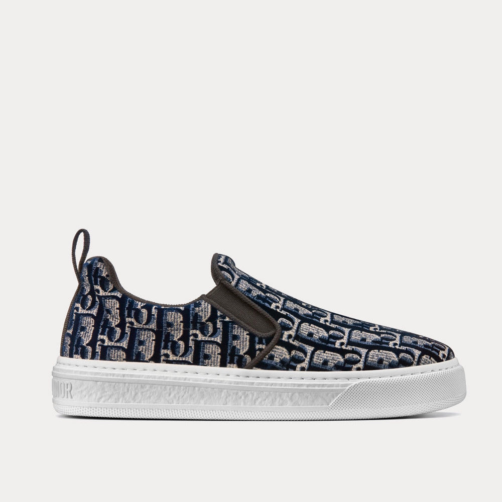 Solar Black Slip On Sneakers