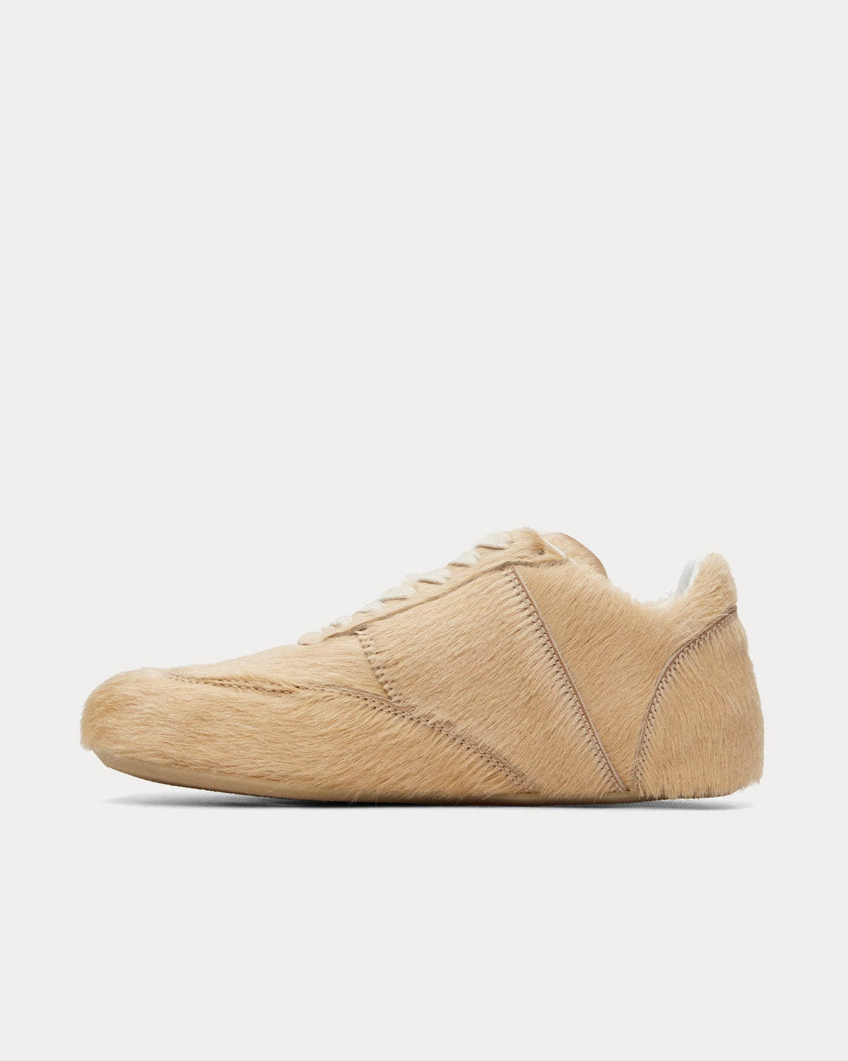 Anatomic Calf-Hair Marzipan Low Top Sneakers