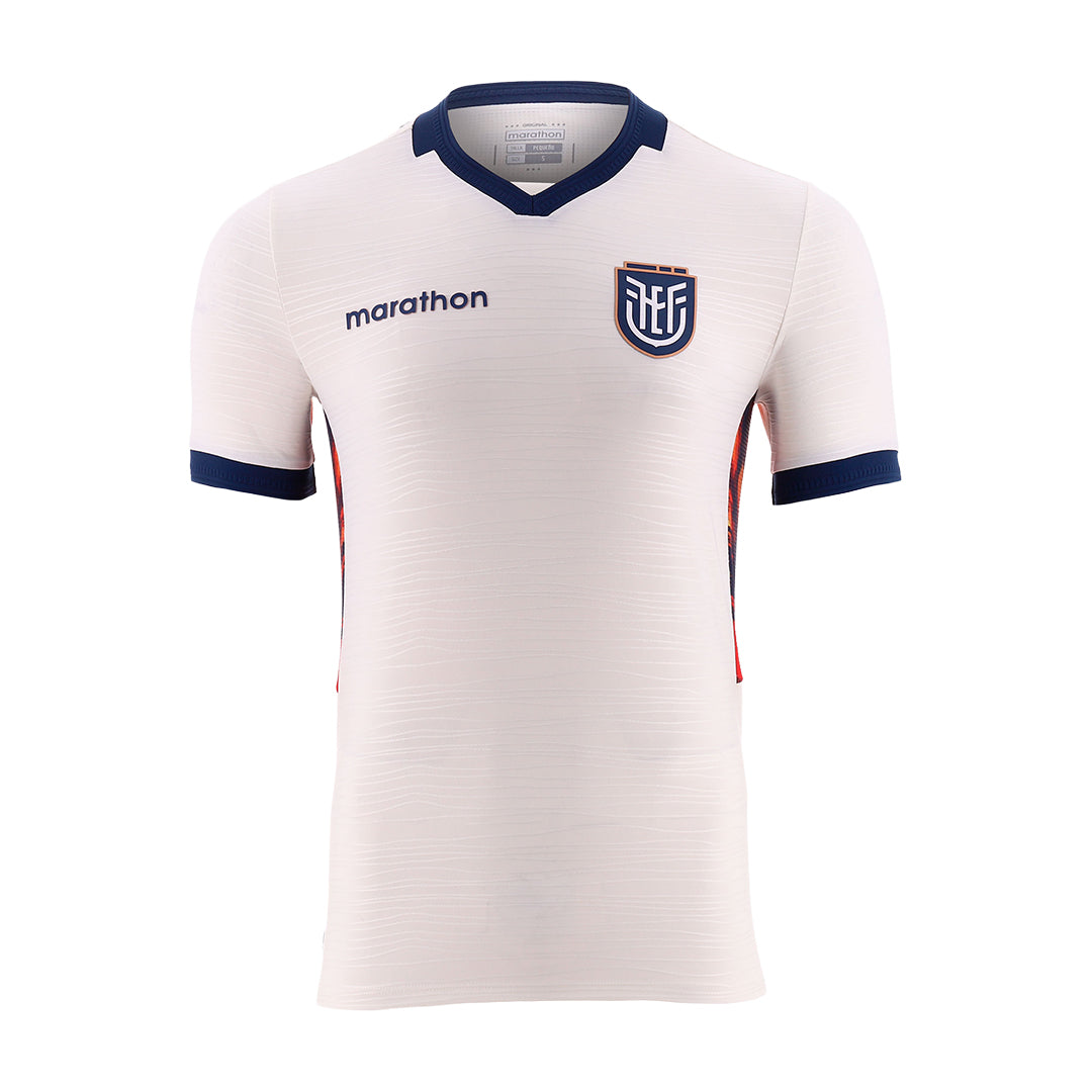 Official Ecuador 2026 World Cup Men’s Away 2 Jersey – White Authentic Player Version Kit by Marathon Sports