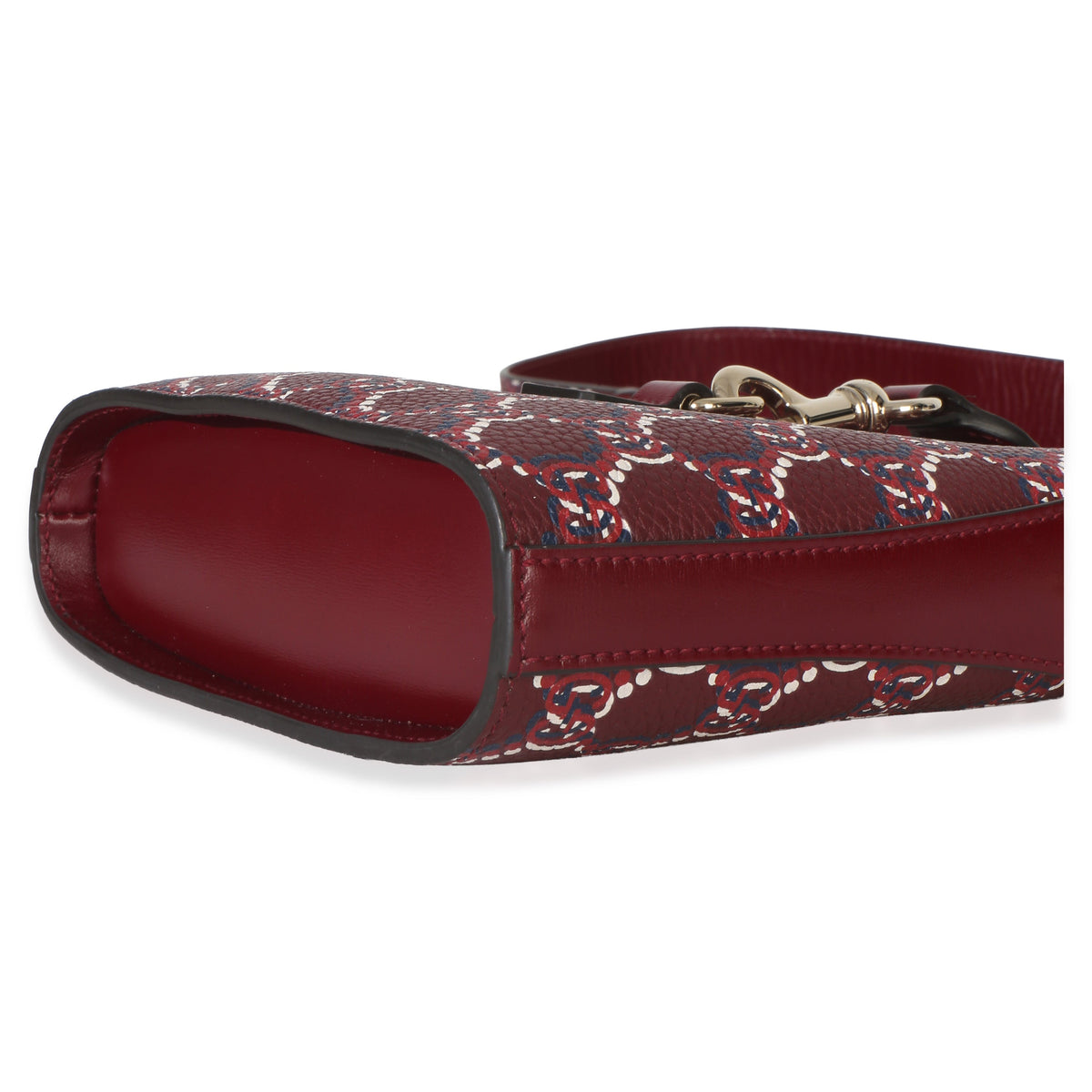 Red Multicolor Monogram Grained Calfskin Mini Shadow Bucket Bag