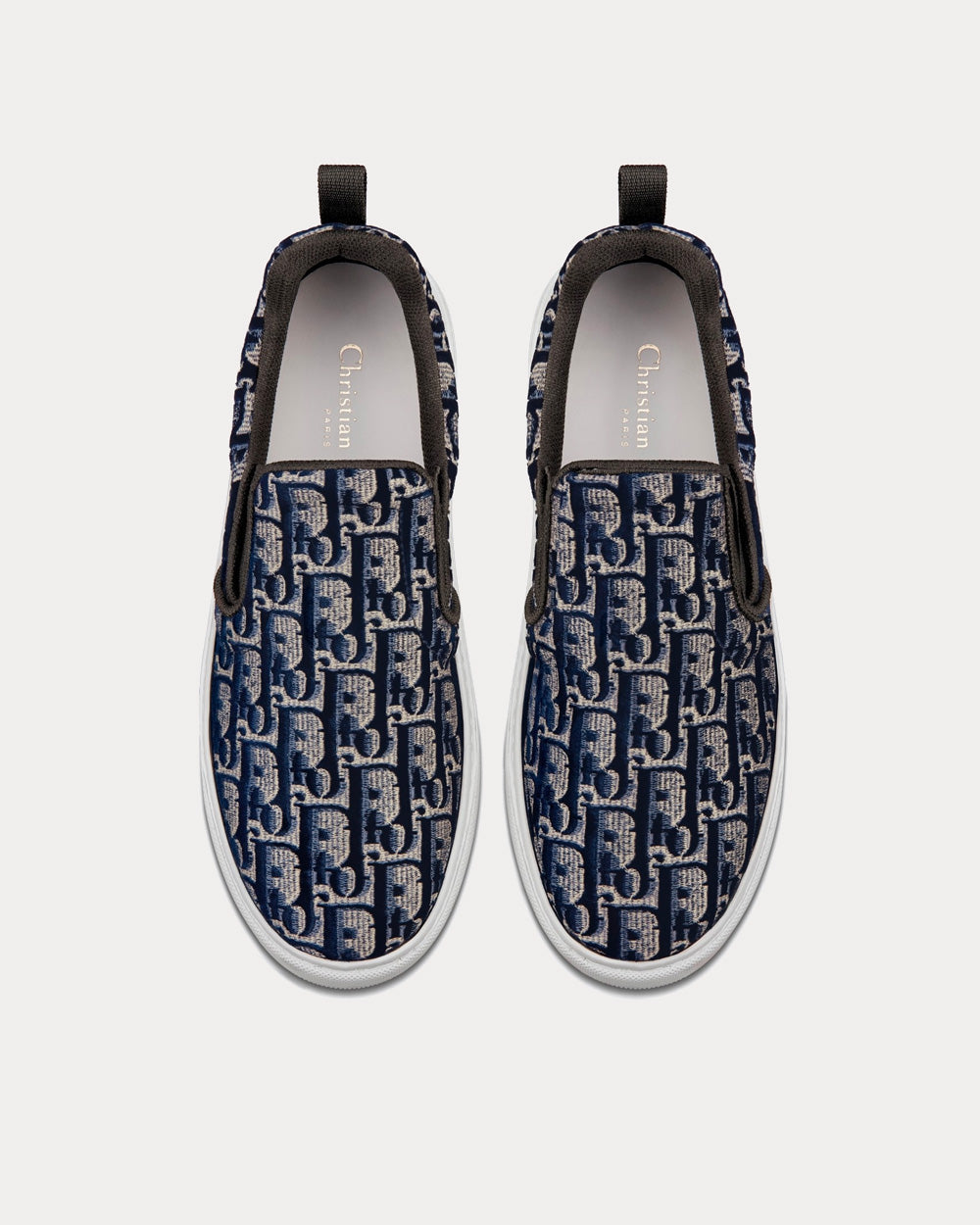 Solar Black Slip On Sneakers