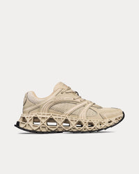 B35 NXXT Technical Fabric & Mesh Beige Low Top Sneakers