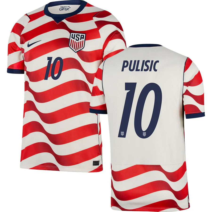 Men’s #10 Christian Pulisic 2026 World Cup Jersey