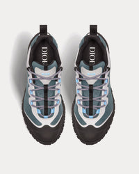 Diorizon Hiking Green-Gray Technical Mesh and Black Rubber Low Top Sneakers