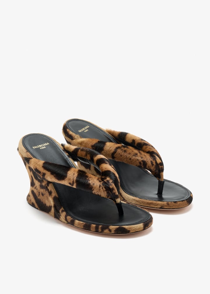 Gaeta Wedge Thong Sandals