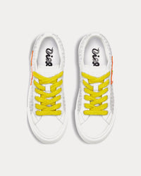 B33 Calfskin & Dior Oblique Canvas White / Grey Low Top Sneakers