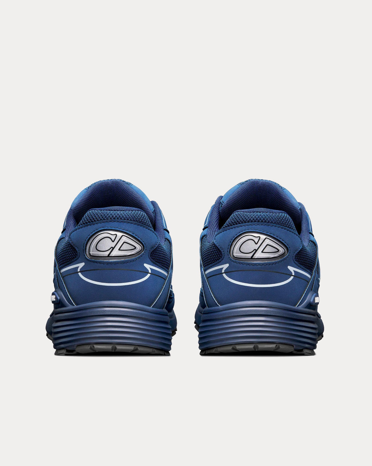 B30 Mesh & Technical Fabric Deep Blue Low Top Sneakers