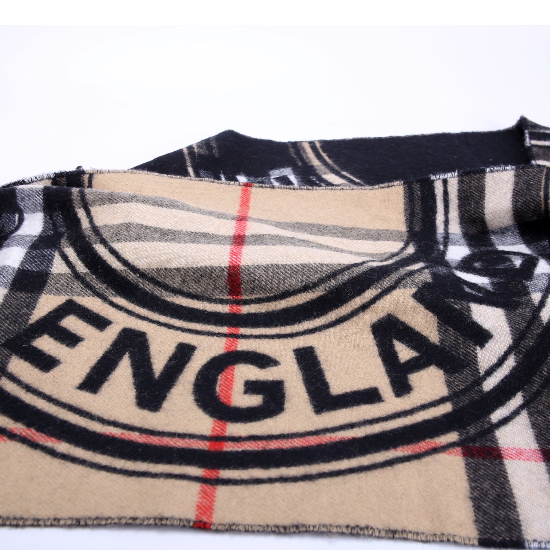 Montage Logo Cashmere Scarf