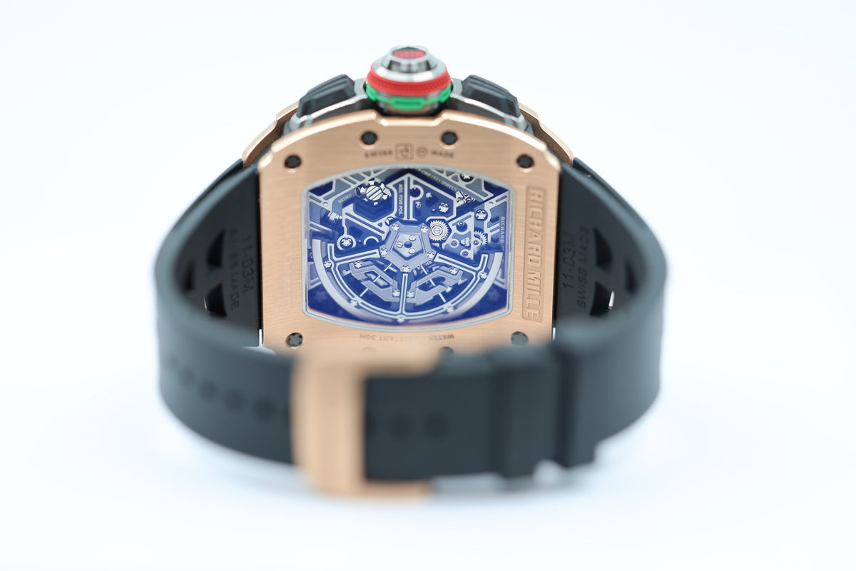 RM65-01 strap detail