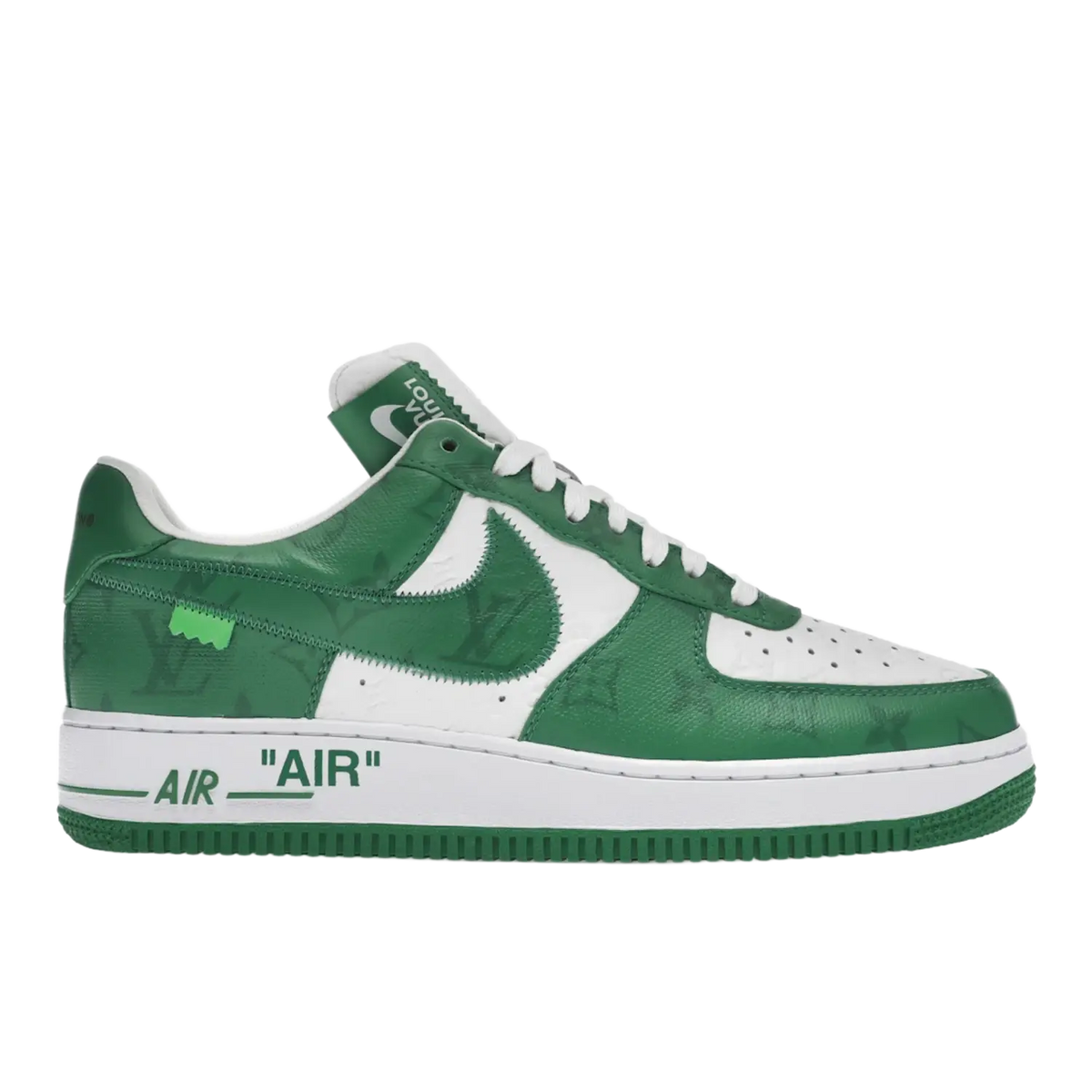Louis Vuitton Nike Air Force 1 Low By Virgil Abloh White Green