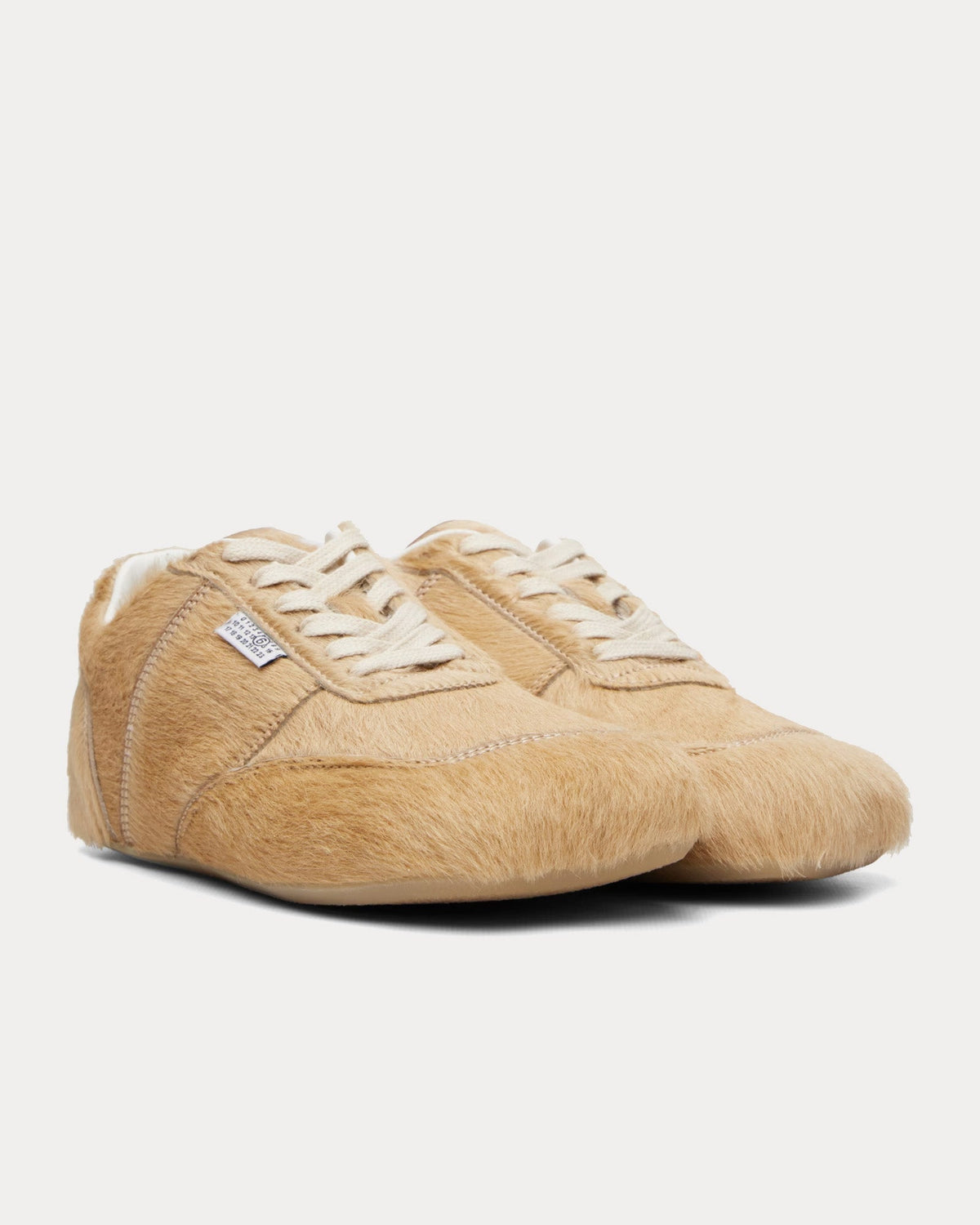 Anatomic Calf-Hair Marzipan Low Top Sneakers