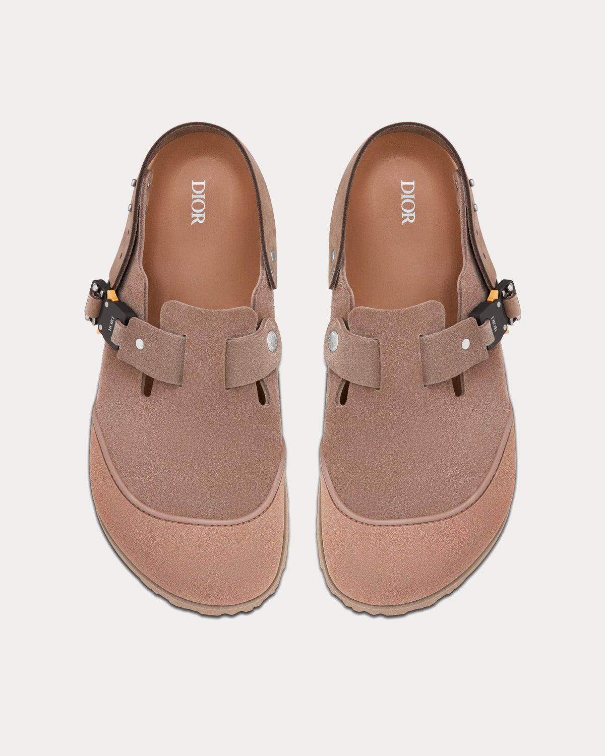 Tokio Mule Brown Nubuck Calfskin Slip Ons