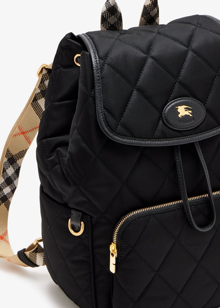 Horseshoe Designer Leather Backpack