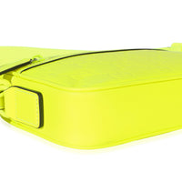 Vibrant Fluorescent Yellow Monogram Crossbody Bag