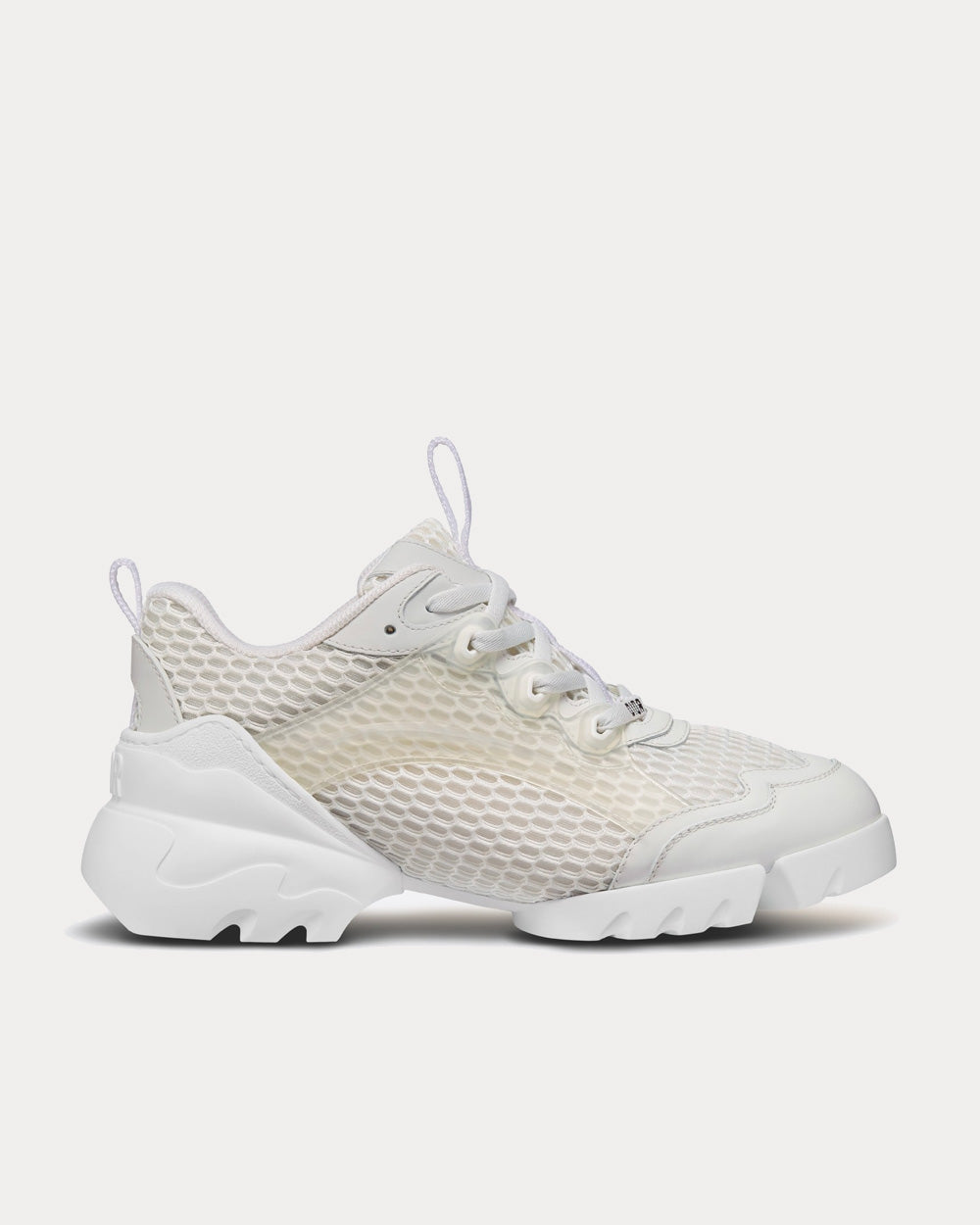 D-Connect White Low Top Sneakers